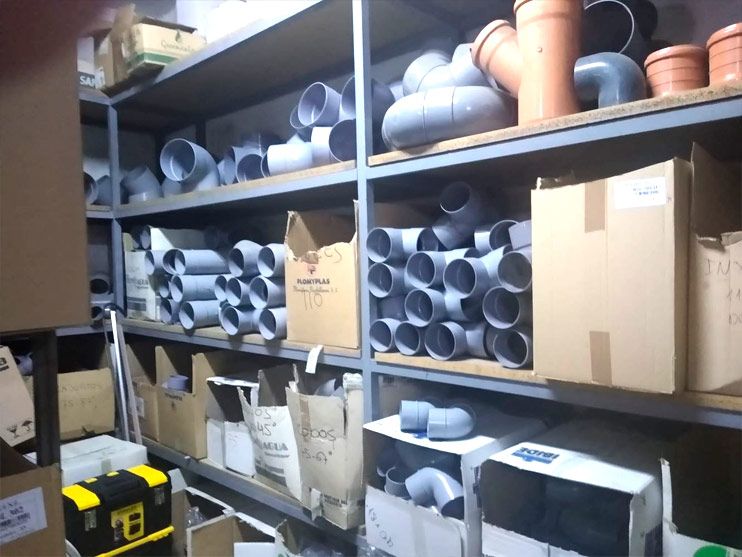 Material de fontanería y calefacción en Vallecas